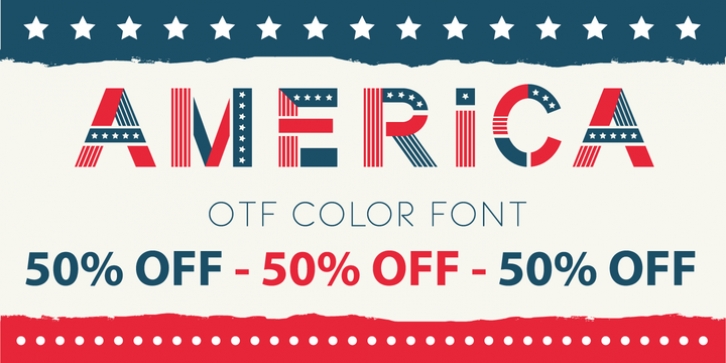 America font preview