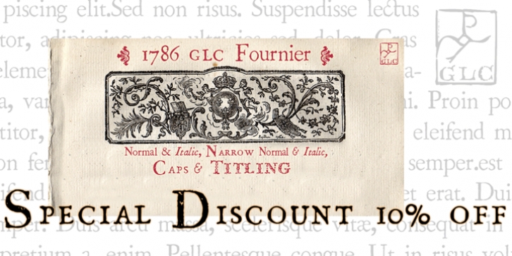 1786 GLC Fournier font preview