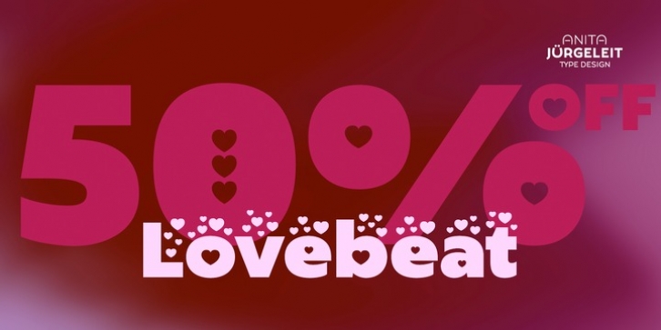 Lovebeat font preview