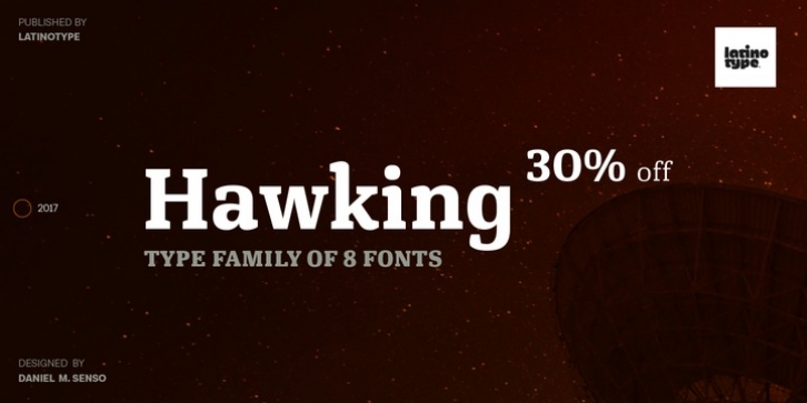 Hawking font preview