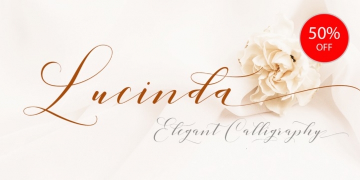 Lucinda Script font preview