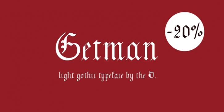 Getman font preview