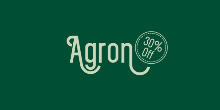 Agron font preview