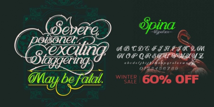 Spina font preview