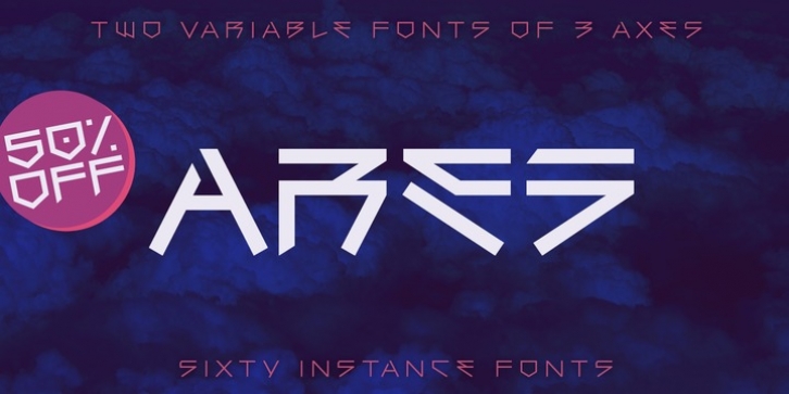 Ares font preview