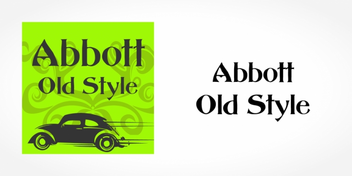 Abbott Old Style font preview