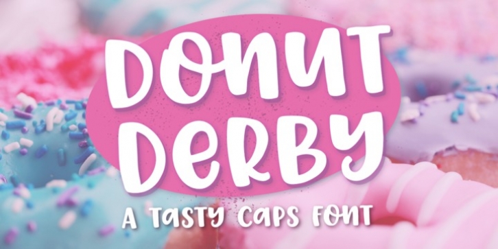 Donut Derby font preview