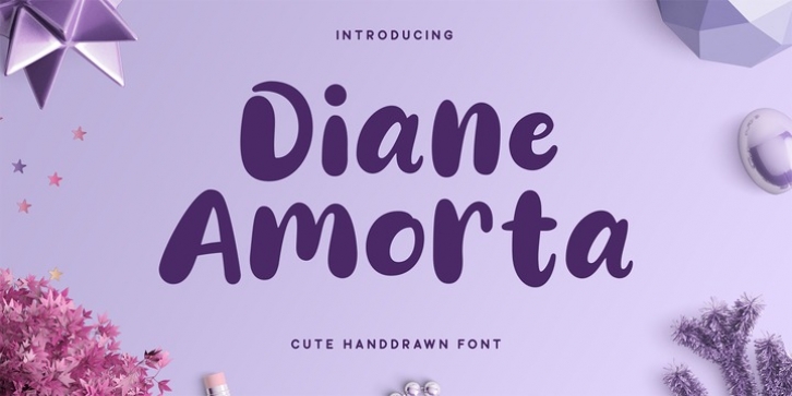 Diane Amorta font preview