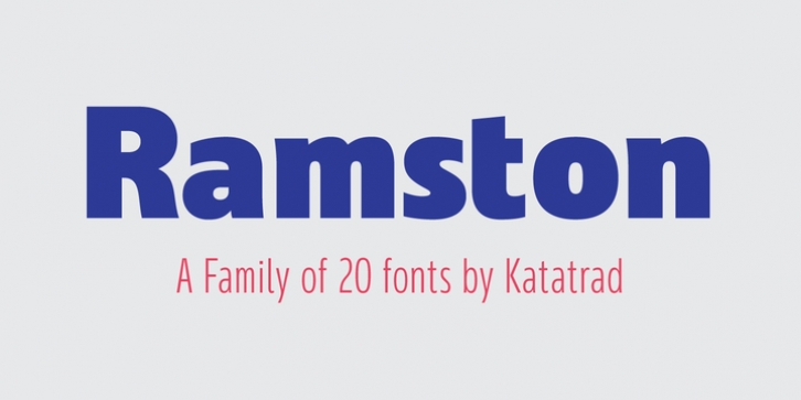 Ramston font preview