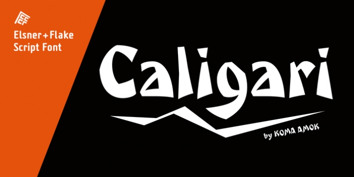 Caligari Pro font preview