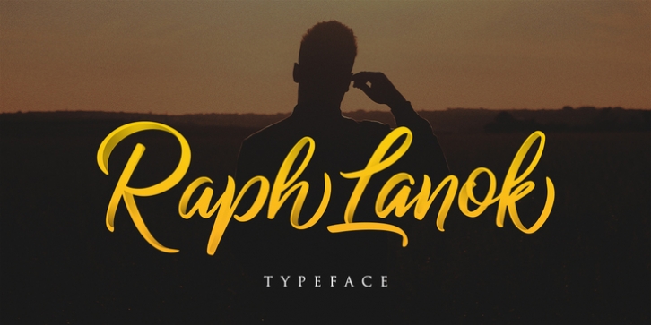 Raph Lanok font preview