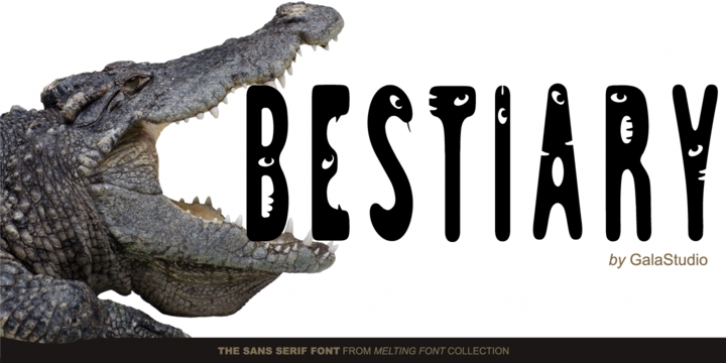 GS Slim One Bestiary font preview