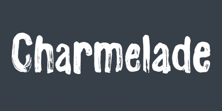 Charmelade font preview