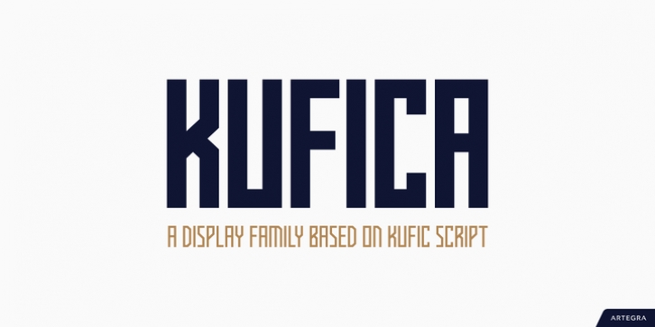 Kufica font preview