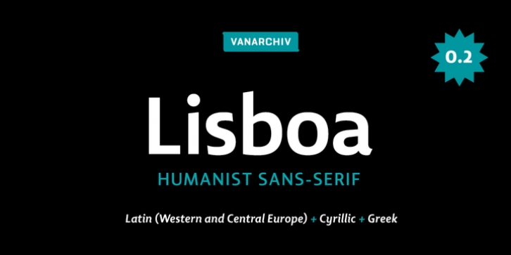 Lisboa font preview