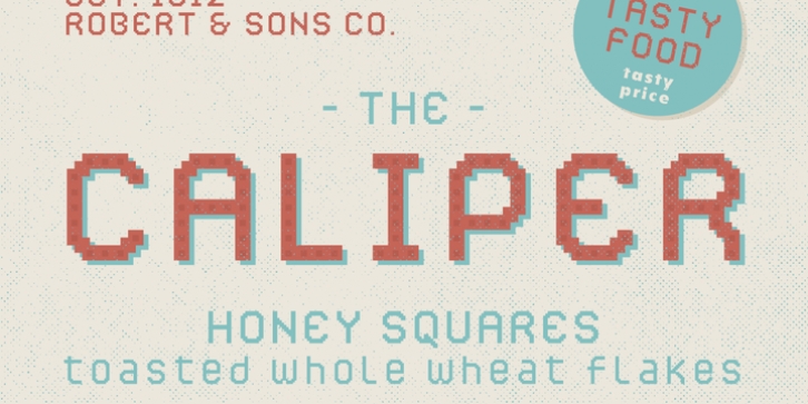 YWFT Caliper font preview