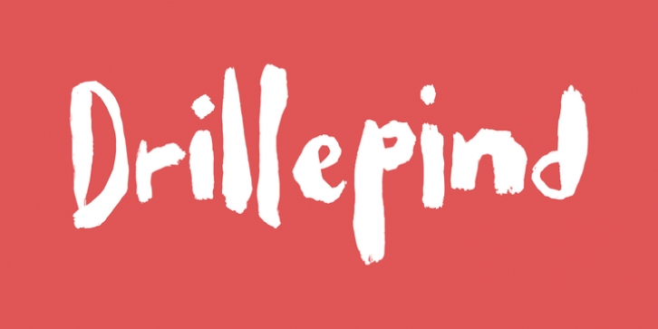 Drillepind font preview