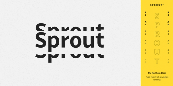 Sprout font preview