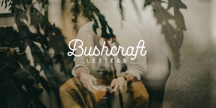 Bushcraft font preview