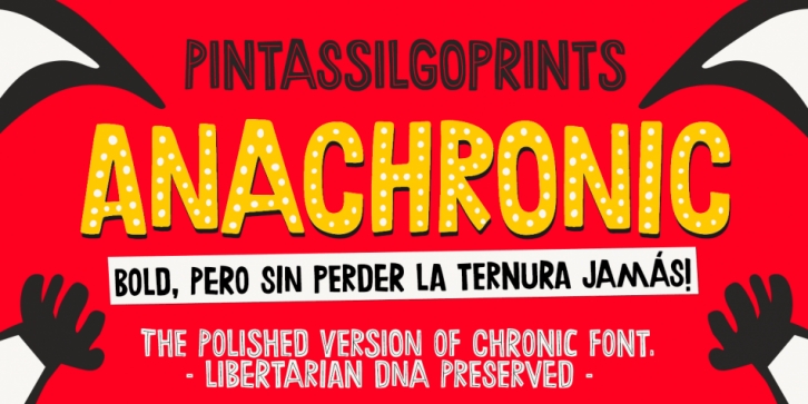 Anachronic font preview