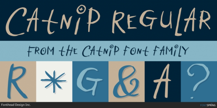Catnip font preview