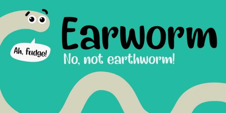 Earworm font preview