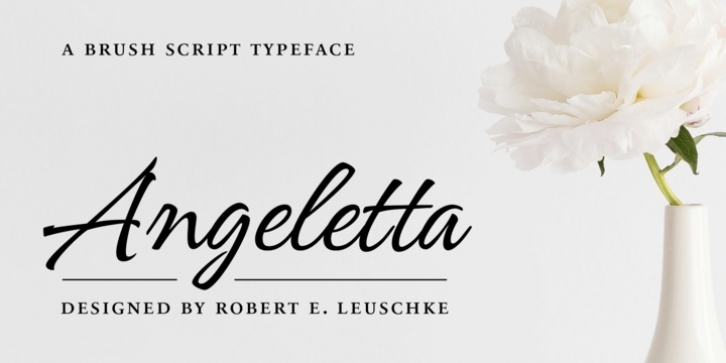 Angeletta font preview