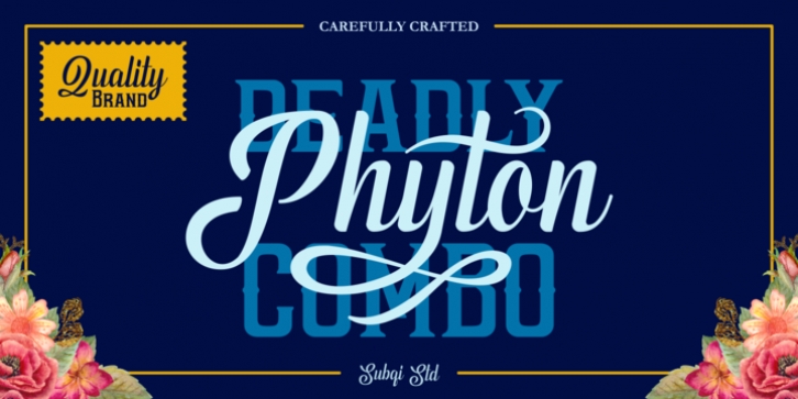 Phyton font preview