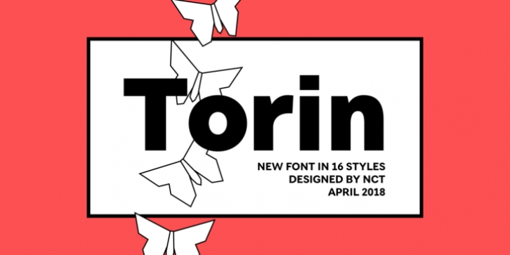 NCT Torin font preview