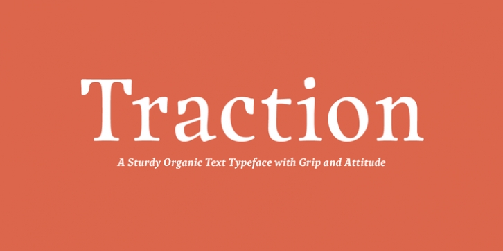 Traction font preview