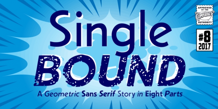 Single Bound font preview