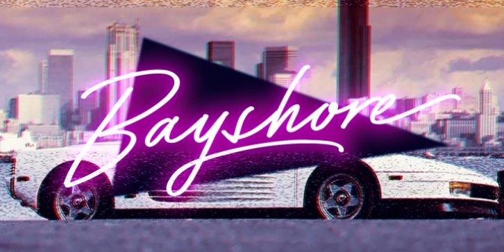 Bayshore font preview