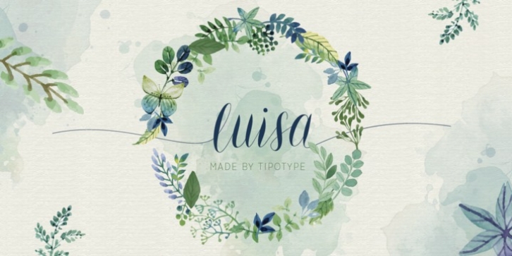 Luisa font preview