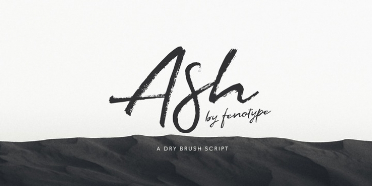 Ash font preview