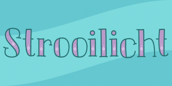 Strooilicht font preview