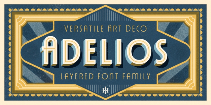 Adelios font preview
