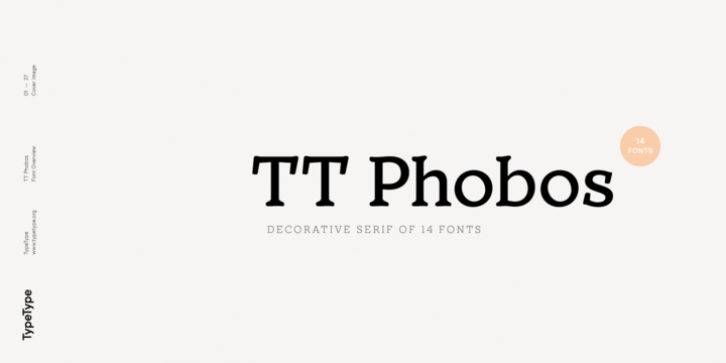 TT Phobos font preview