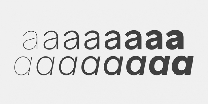 Aribau Grotesk font preview