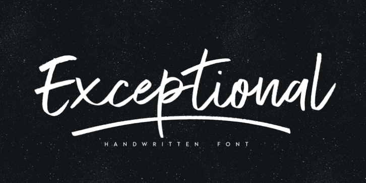 Exceptional font preview