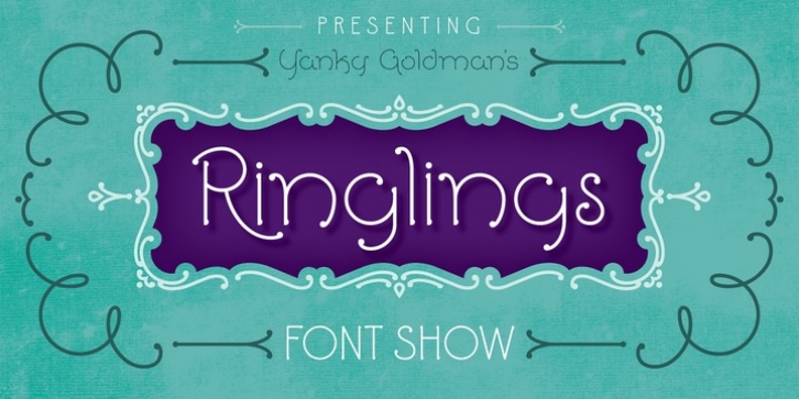 Ringlings font preview
