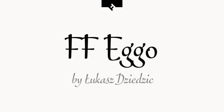 FF Eggo font preview