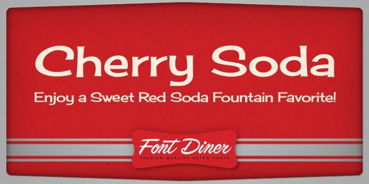 Cherry Soda font preview