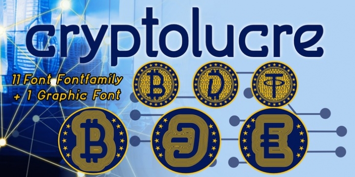 Cryptolucre font preview