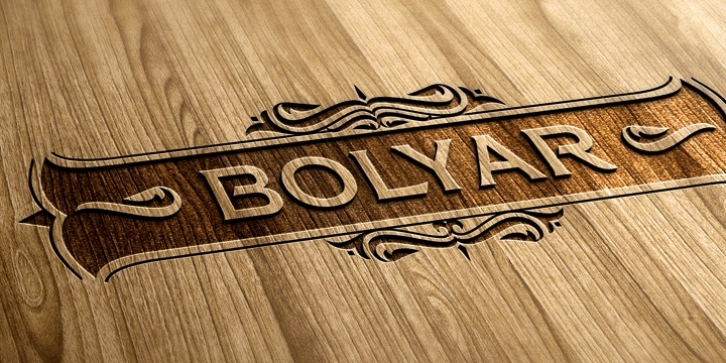 FM Bolyar font preview