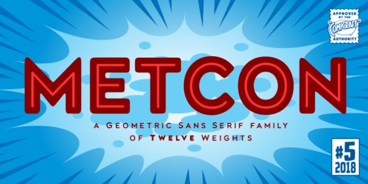 Metcon font preview
