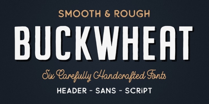Buckwheat TC font preview