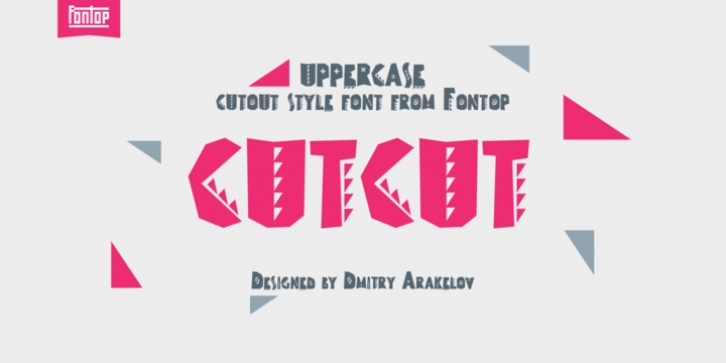 CUTCUT font preview