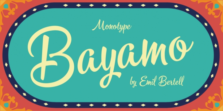 Bayamo font preview