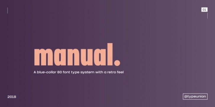 Manual font preview