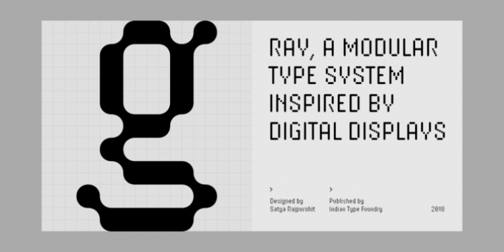 Ray font preview